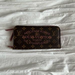 Louis Vuitton Bi-Fold Long Wallet Monogram Ikat Flower Portefoiuan